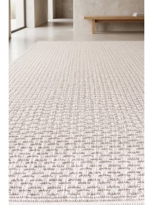 Melaris Halı Cehu Yolluk Naturel Jüt Halı Örme Kilim Sisal Hasır Halı Mutfak Balkon Halısı