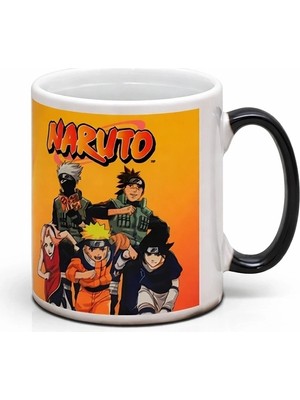 Moresun Buğz Porselen Renk Değiştiren Naruto Kupa Bardak AALK382