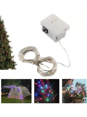 SiHako PM-29156 Pilli 4.5 Volt 3 Metre Rgb Dekoratif Peri LED