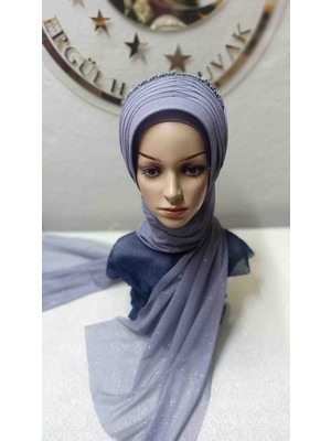Ergül Hazır Duvak Simli Koyu Gri Tekli Aksesuarlı Model Duvak,hazır Duvak,düğün,hazır Şal,hazır Türban,abiye Şal,sünnet,nişan,söz