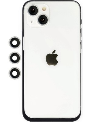 Moresun Buğz Iphone 14 Shine Kamera Lens - Gümüş