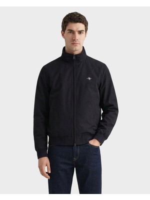 Gant Erkek Siyah Dik Yaka Logolu Ceket 7006600.5