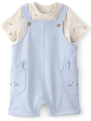 Carter's Erkek Bebek Salopet Set 3 Ay-24 Ay Mavi