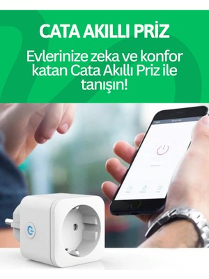 Cata Akıllı Priz CT-4010 Ile Dünyanın Her Yerinden Herşey Kontrol Altında