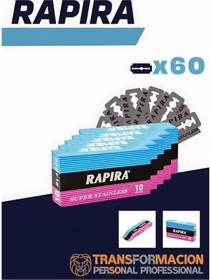 Calperia Rapira 60 Adet Yaprak Tıraş Jileti 719624