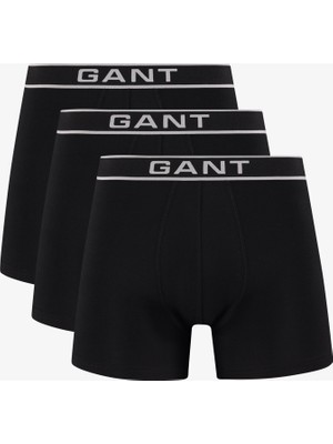 Gant Erkek Siyah Düz Boxer 9126103T.5