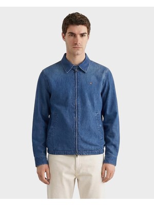 Gant Erkek Mavi Gömlek Yaka Ceket 7006603.980