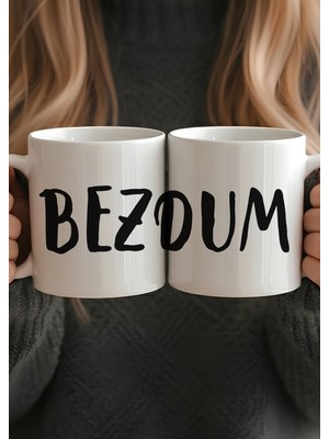 Grafiklas Bezdum Karadeniz Şivesi Kupa Bardak - Komik Yazılı Seramik Hediye Kupa Bardak