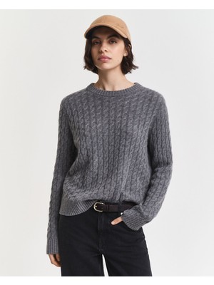Gant Kadın Gri Regular Fit Triko 4805372.90