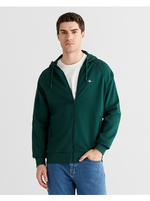 Gant Logo Tape Full Zip Hoodie 2525322T.374