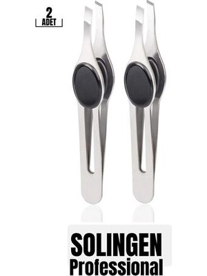 Calperia Cımbız Kobalt Çelik Kaş Alma Cımbızı Tüy Alma Cımbızı Solingen Professional 2 Adet 718965