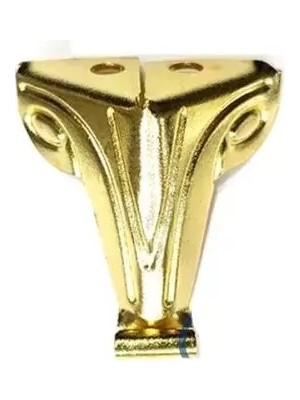 Kanonik Education Moda Sac Sandık Ayağı, Kutu Ayak 2,5 cm - Sarı, 100 Adet