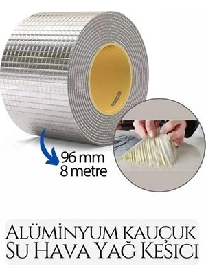 Calperia 96 mm Su Hava Yağ Kesici Izolasyon Bandı 8 Metre 719666