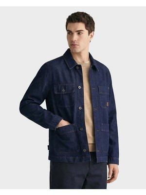 Gant Erkek Lacivert Düğmeli Yaka Ceket 7006594.965