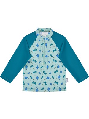 Sterntaler Dino Desenli Güneş Koruyuculu Tshirt Mayo