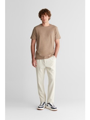 Gant Erkek Krem Regular Fit Jogger Pantolon 1226120T.277