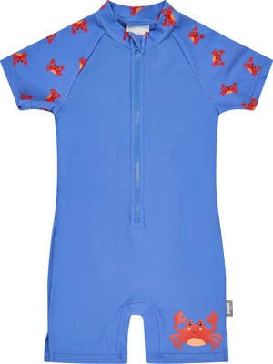 Sterntaler Yengeç Desenli Güneş Koruyuculu Tulum Mayo