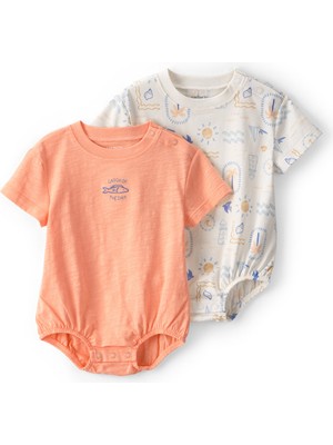 Carter's Erkek Bebek Tulumlu Set Yenidoğan-12 Ay Çok Renkli