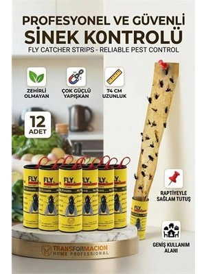 Calperia 12 Adet Yapışkanlı Sinek Kapanı 74 cm 716516