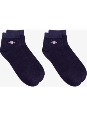 Gant Unisex Lacivert 2'li Çorap 9925330T.433