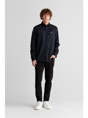 Gant Erkek Siyah Slim Fit Pantolon 1226114T.5