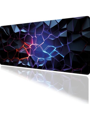 Hamiki Dijtal Art Temalı Oyun Gaming Klavye Mouse Pad Masa Matı 70X30CM