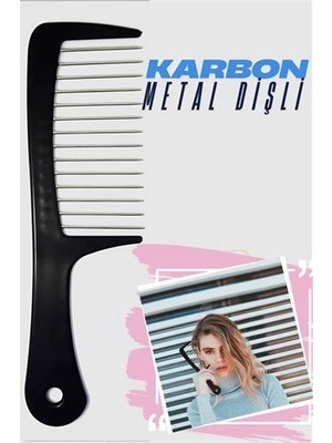 Calperia Metal Dişli Masaj Etkili Saç Açma Tarağı 721393