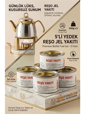 Calperia 5 Li Yedek Reşo Jel Yakıtı 719370