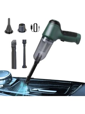 Najmaddin Air Blower Araba Süpürgesi Yeşil -Com