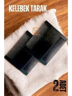 Calperia 2 Boyutlu Kelebek Tarak 2 Adet 718693