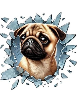 Najmaddin Fulcar French Bulldog Araç Stickerı -Com