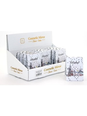 Najmaddin Taşlı Istanbul Tasarımı El Aynası Ince Model 13 -Com