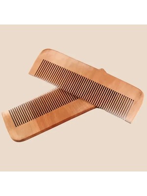 Najmaddin 12'li Dar Dişli Ahşap Tarak Seti -Com