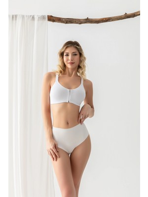 Amora Fancy Clothing Gallipoli 1061 Kadın Desteksiz Fermuarlı Sporcu Sütyen