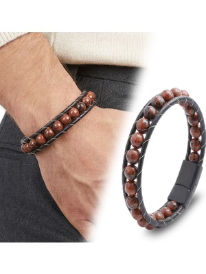 Kuşkaya Ticaret Doğaltaş Deri Bileklik