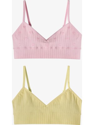 Penti Renkli Kız Çocuk Lovely 2'li Bra