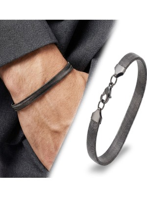 Kuşkaya Ticaret Italyan Çelik Zincir Bileklik