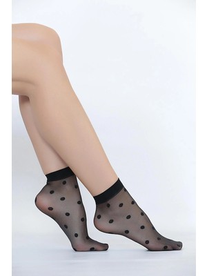 Amora Fancy Clothing Daymod Polka Soket Çorap