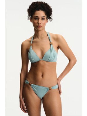 Penti Mint Barenya Ruched Bikini Üstü