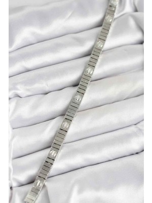 Bezos Gümüş Renk Vıp Seri Bileklik