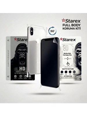 Honor 400 Lite Uyumlu Nano Ekran Koruyucu Hd Hayalet - Full Arka Kaplama 360 Koruma Starex