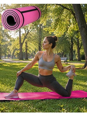 Karahanbey 10 mm Spor Kamp Matı Çok Amaçlı Kullanım Hafif Taşınabilir Dayanıklı Eva Yapı