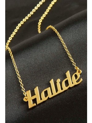 Pileli Store Halide Isimli Kolye (Kişiye Özel)