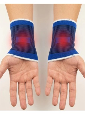 Ethab Ticaret Evrensel Beden Çift Bilek Bandı Spor ve Günlük Kullanım Için - GL002V-7MR2A8