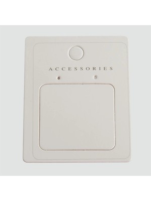 Pileli Store Pencereli Lüx Küpe Kartı 100 Adet