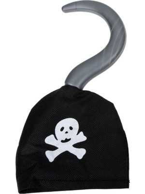 NW NessiWorld Korsan Kancası Kumaş Malzemeden Imal Korsan Eli Arma Baskılı