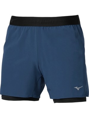 Mizuno Core 5.5 2in1 Erkek Şort Mavi