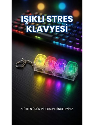 Newstore Home Işıklı Klavye-Stres Giderici Anahtarlık