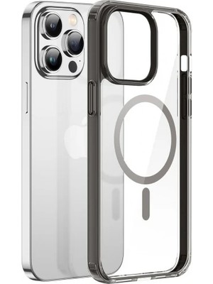 Najmaddin Dux Ducis Clin Mag Series iPhone 14 Pro 6.1 Magsafe Uyumlu Manyetik Silikon KILIF-(5775)