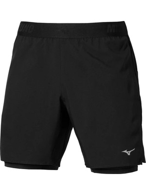 Mizuno Core 5.5 2in1 Erkek Şort Siyah